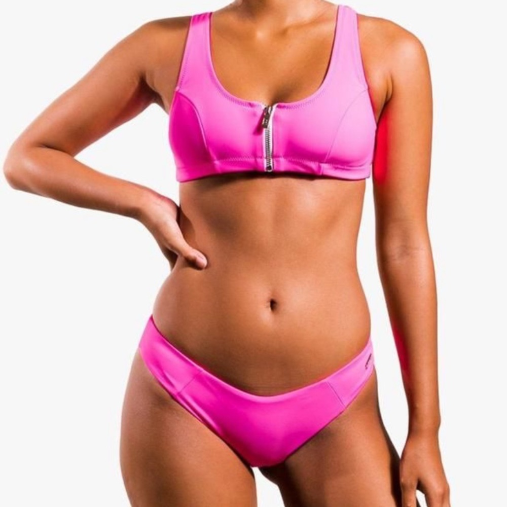 Blackbough hot pink bikini